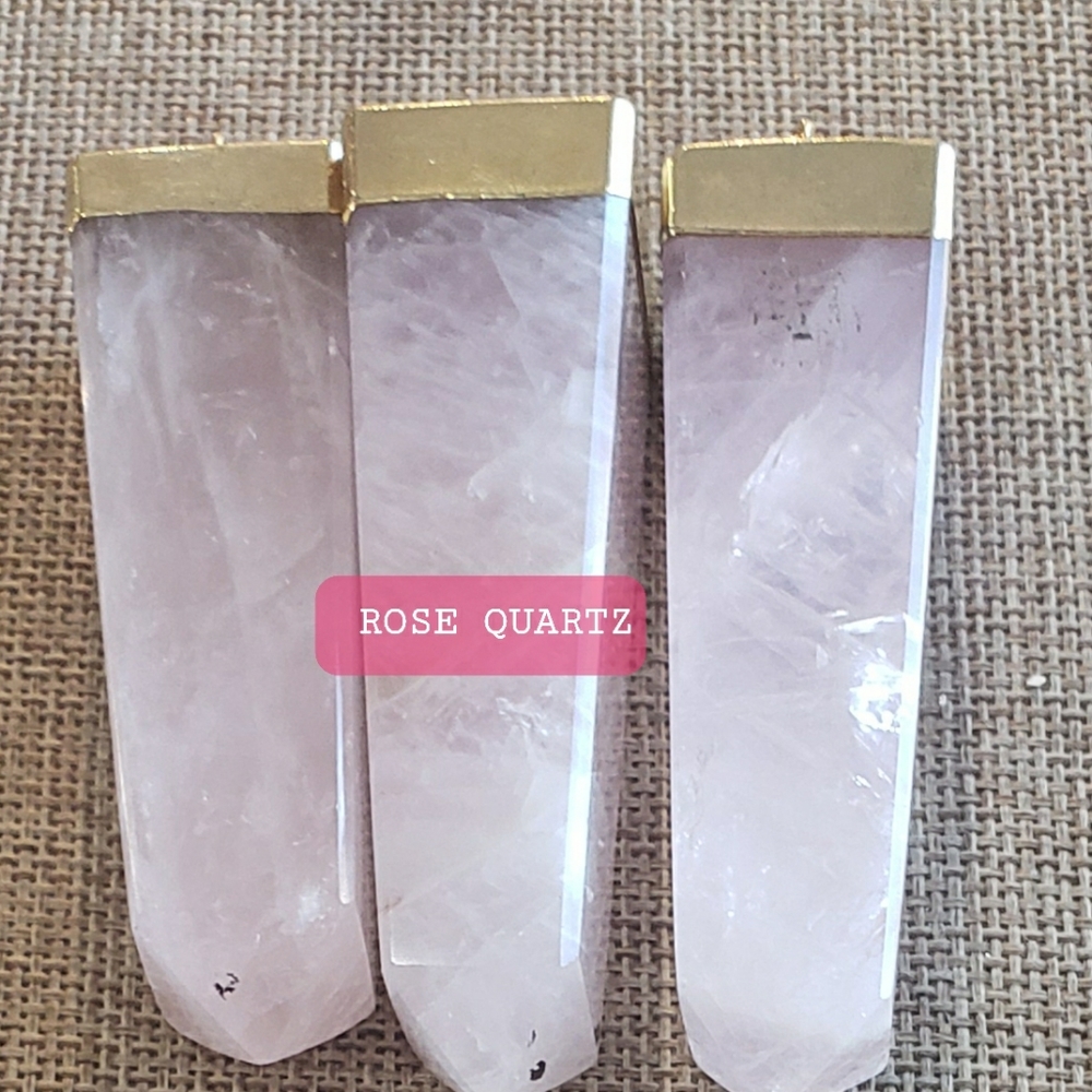 ROSE QUARTZ pendant